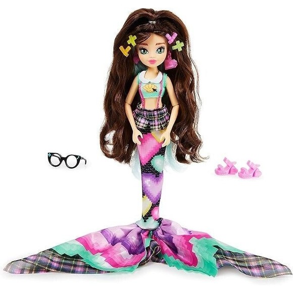 MERMAID HIGH, Spring Break Raynea Mermaid Doll & Accessories with Removable Tail - Picture 4 of 5
